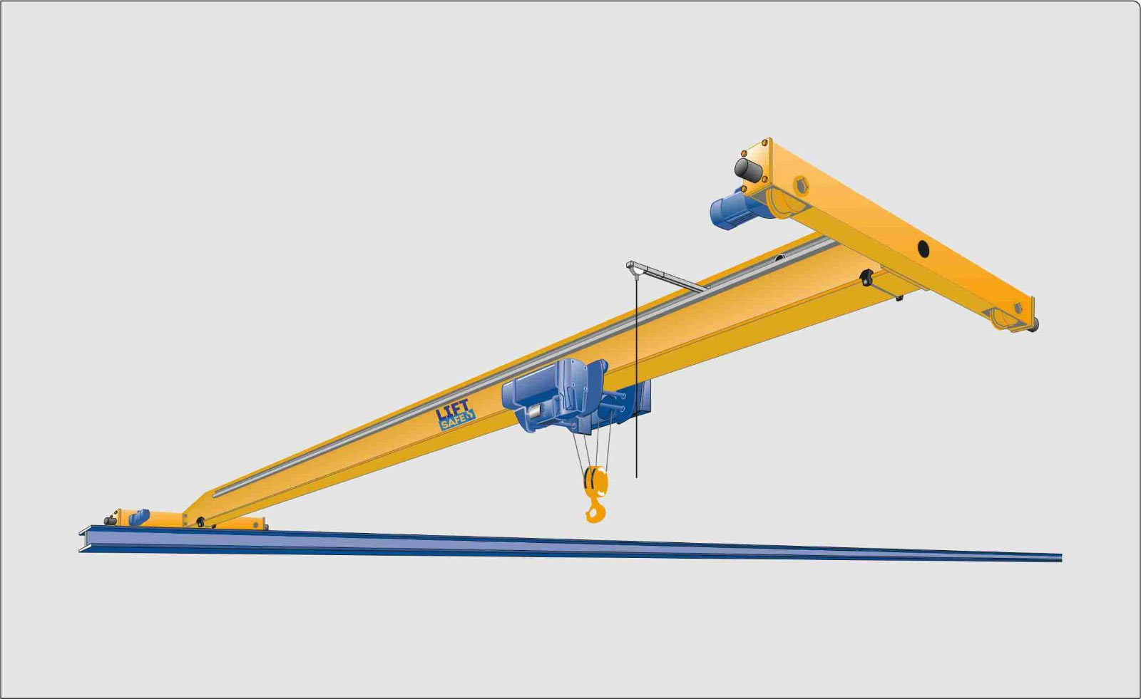Single Girder EOT Crane Manufacturers | Lift Safe Cranes
